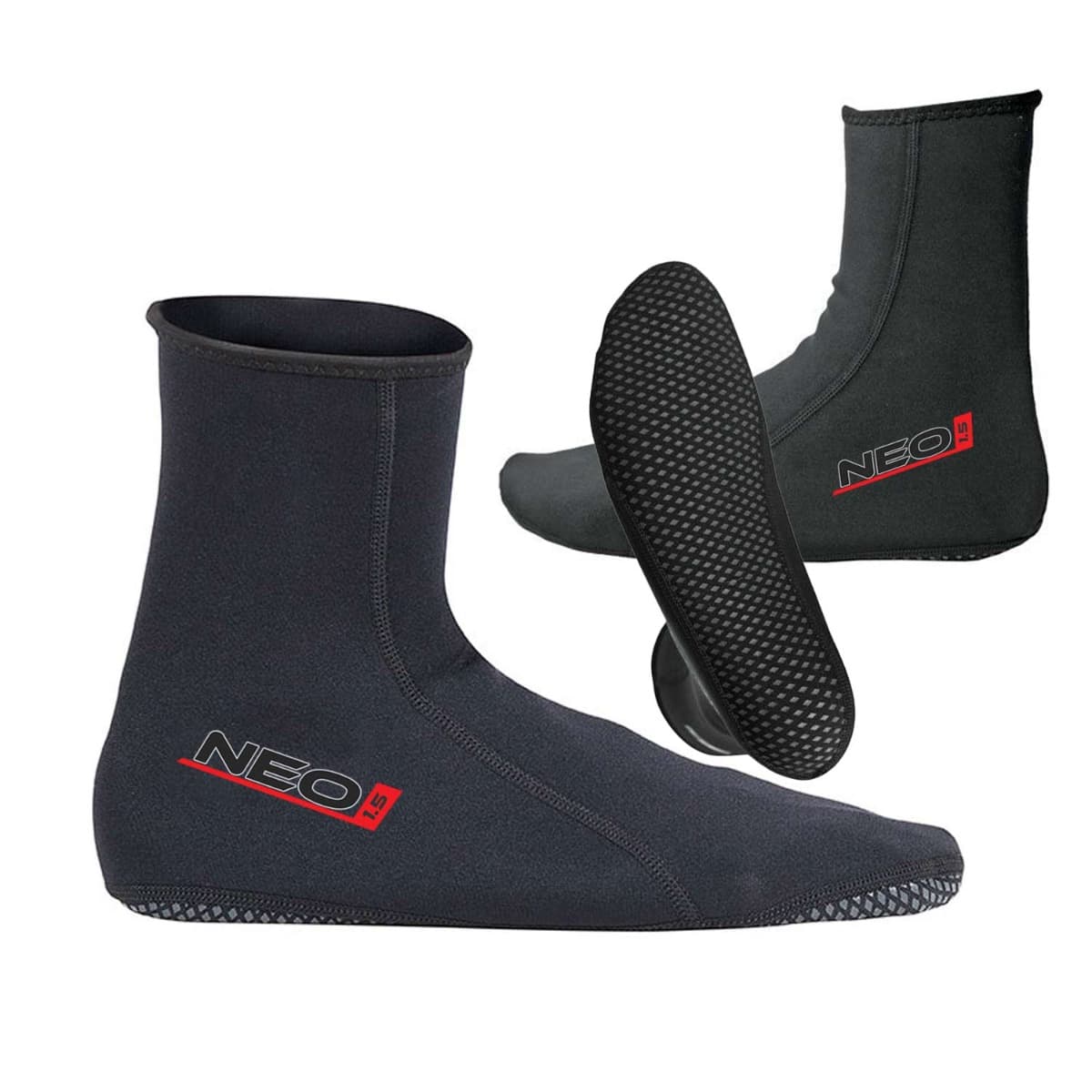 Sea Elite Neo 1.5 Long Socks with Grip